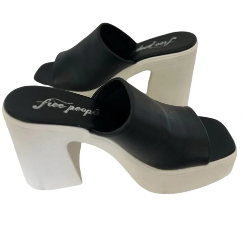 NWOT FREE PEOPLE ZOE PLATFORM MULES_2